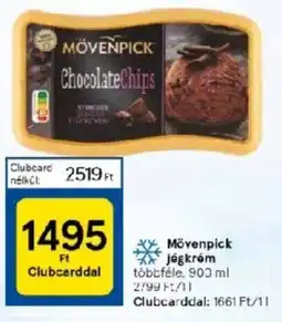 Tesco Mövenpick jégkrém ajánlat