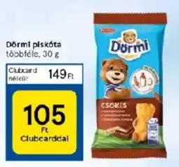 Tesco Dormi piskóta ajánlat