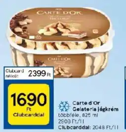Tesco Carte d'Or Gelateria jégkrém ajánlat