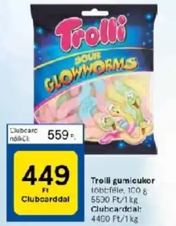Tesco Trolli gumicukor ajánlat