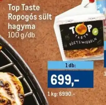 Metro Top Taste Ropogós sült hagyma ajánlat