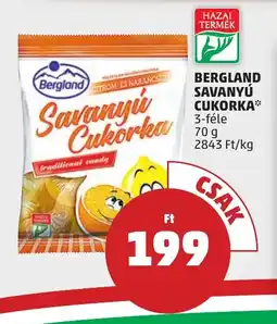 PENNY Bergland savanyú cukorka ajánlat