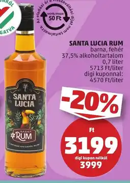PENNY Santa lucia rum ajánlat