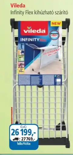 Vileda Infinity Flex kihúzható szárító