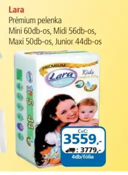 Lara Prémium pelenka Mini, Midi, Maxi, Junior