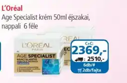 L'Oréal Age Specialist krém