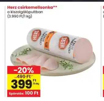 Spar Herz csirkemellsonka ajánlat