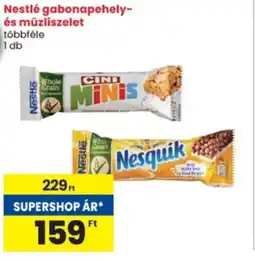 Spar Nestlé gabonapehely-és müzliszelet ajánlat