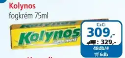 ÁRKLUB Kolynos fogkrém ajánlat