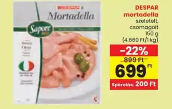 Spar DESPAR mortadella ajánlat