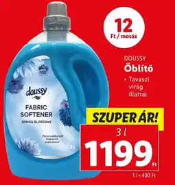 Lidl DOUSSY Öblítő ajánlat
