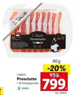 Lidl L'unico Prosciutto ajánlat