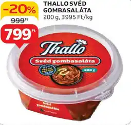 Auchan Thallo svéd gombasaláta ajánlat
