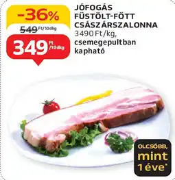 Auchan Jófogás füstölt-fött császárszalonna ajánlat