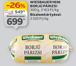 Auchan Wiesbauer mini borjú párizsi ajánlat