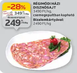 Auchan Régimódi házi disznósajt ajánlat