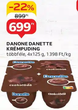 Auchan Danone danette krémpuding ajánlat
