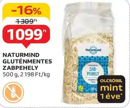 Auchan Naturmind gluténmentes zabpehely ajánlat
