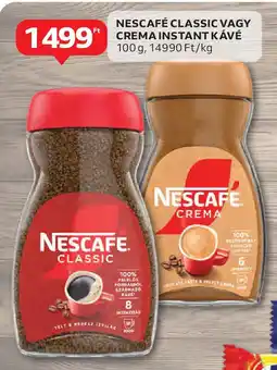 Auchan Nescafé classic, crema instant kávě ajánlat