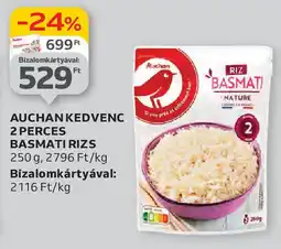 Auchan Auchan kedvenc 2 perces basmati rizs ajánlat