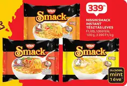Auchan Nissin smack instant tésztás leves ajánlat