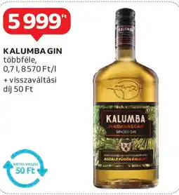 Auchan Kalumba gin ajánlat
