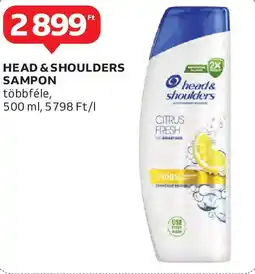Auchan Head & shoulders sampon ajánlat