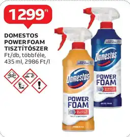 Auchan Domestos power foam tisztítószer ajánlat