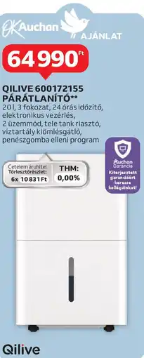 Auchan Qilive 600172155 párátlanító ajánlat