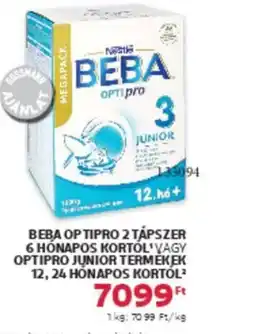 Rossmann Beba optipro 2 tápszer 6 hónapos kortól ajánlat