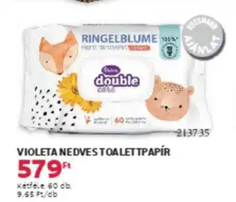 Rossmann Violeta nedves toalettpapír ajánlat