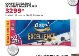 Rossmann Ooops! excellence sensitive toalettpapír ajánlat