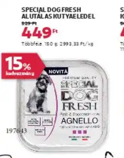 Rossmann Special dog fresh alutálas kutyaeledel ajánlat