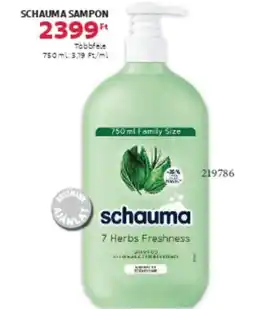 Rossmann Schauma sampon ajánlat