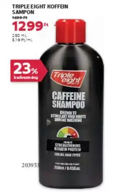 Rossmann Triple eight koffein sampon ajánlat