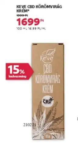 Rossmann Keve cbd körömvirág krém ajánlat