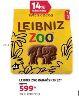 Leibniz zoo kakaós keksz