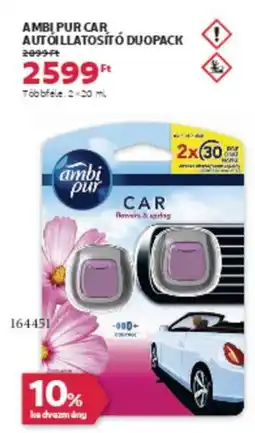 Rossmann Ambi pur car autóillatosító duopack ajánlat