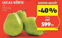 ALDI Lucas körte ajánlat