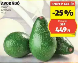 ALDI Avokádó ajánlat