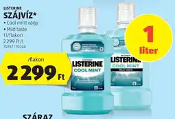 ALDI Listerine szájvíz ajánlat