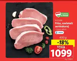 Lidl Húsfarm Friss, szeletelt sertéskaraj ajánlat