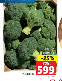 Lidl Brokkoli ajánlat