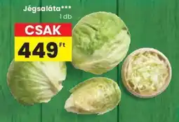 Spar Jégsaláta ajánlat