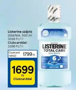 Tesco Listerine szájvíz ajánlat