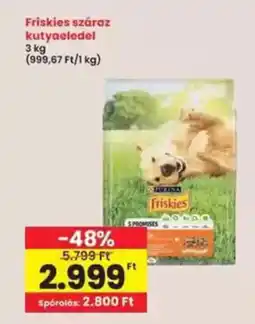 Interspar Friskies száraz kutyaeledel ajánlat