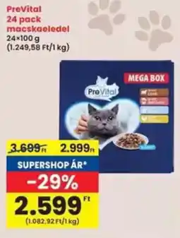 Interspar Prevital 24 pack macskaeledel ajánlat