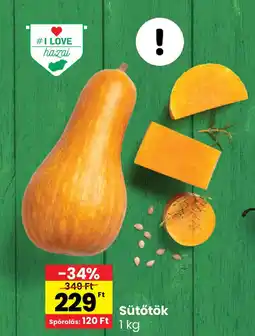 Spar Sütőtök ajánlat