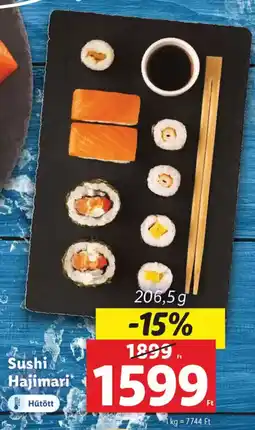 Lidl Sushi Hajimari ajánlat