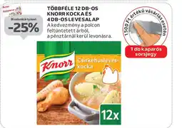 Auchan Knorr kocka, levesalap ajánlat